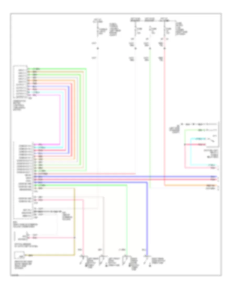 Headlights Wiring Diagram with DRL 1 of 2 for Suzuki Equator 2009