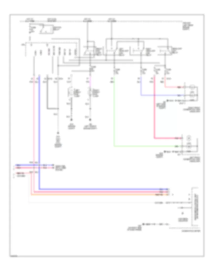 Headlights Wiring Diagram without DRL 2 of 2 for Suzuki Equator 2009