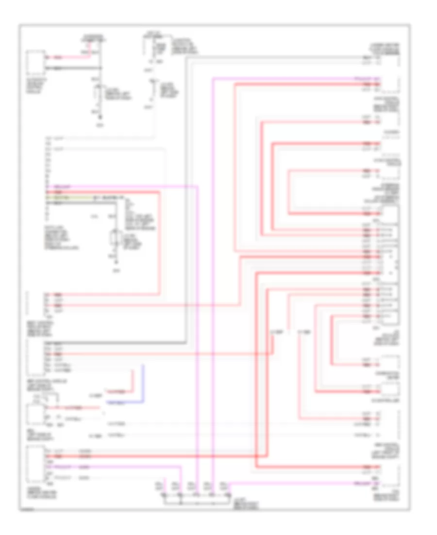 Computer Data Lines Wiring Diagram for Suzuki Grand Vitara 2009