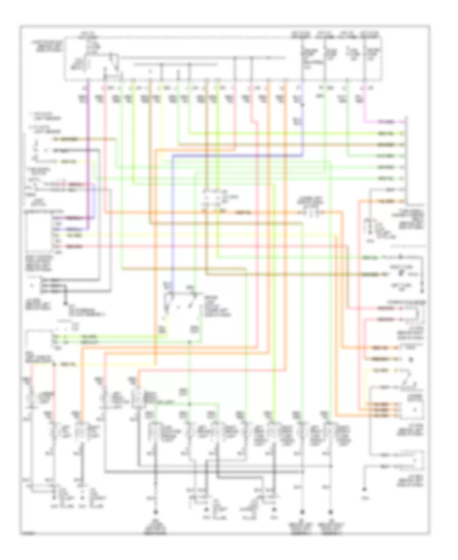 Exterior Lamps Wiring Diagram for Suzuki Grand Vitara 2009