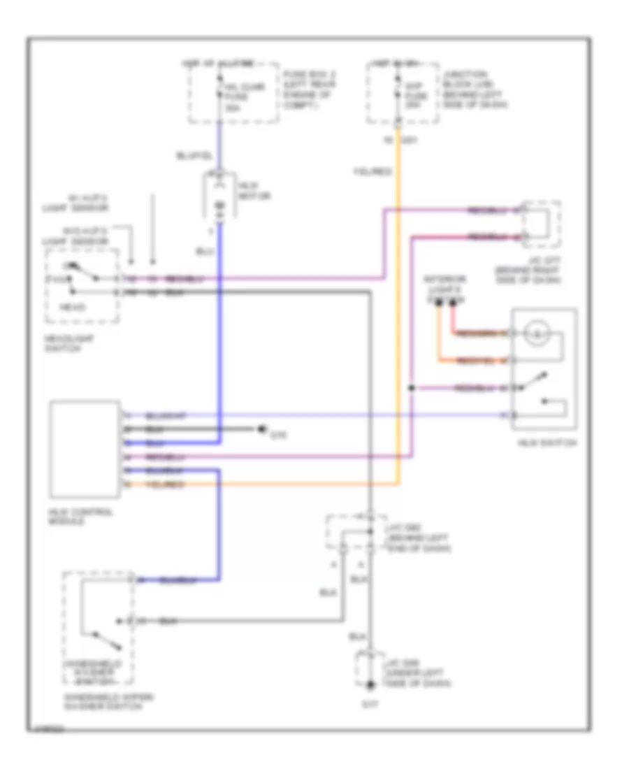 схема шайбы фары для Suzuki Grand Vitara 2009