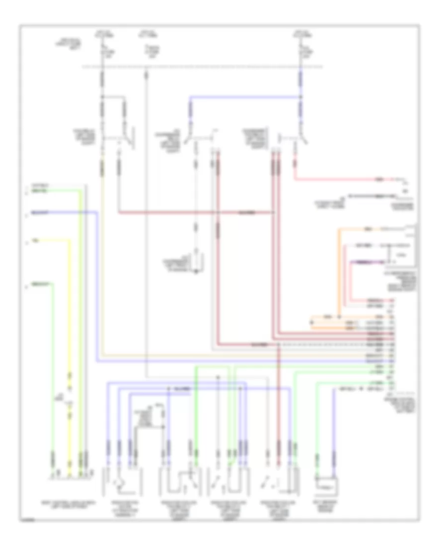 Automatic AC Wiring Diagram (2 of 2) for Suzuki SX4 Crossover 2009