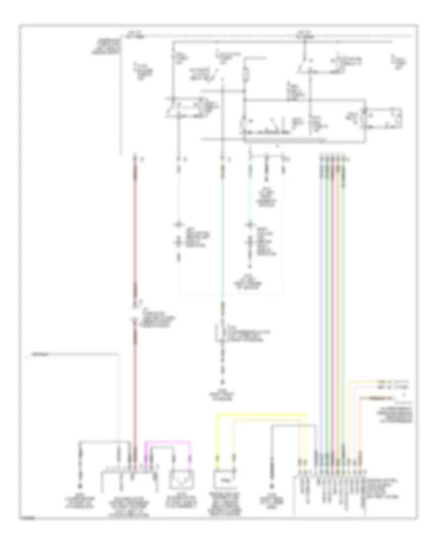 Automatic AC Wiring Diagram (2 of 2) for Suzuki XL7 Limited 2009