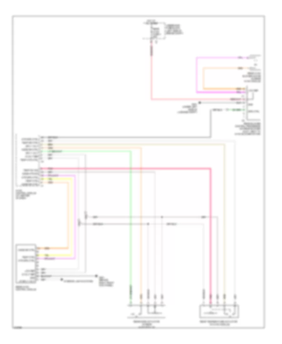 Rear A C Wiring Diagram for Suzuki XL7 Limited 2009