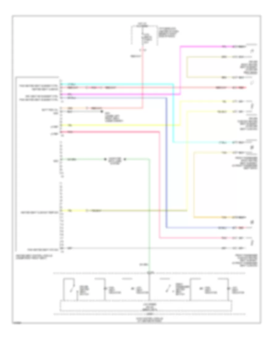 Climate Control Seats Wiring Diagram for Suzuki XL7 Limited 2009