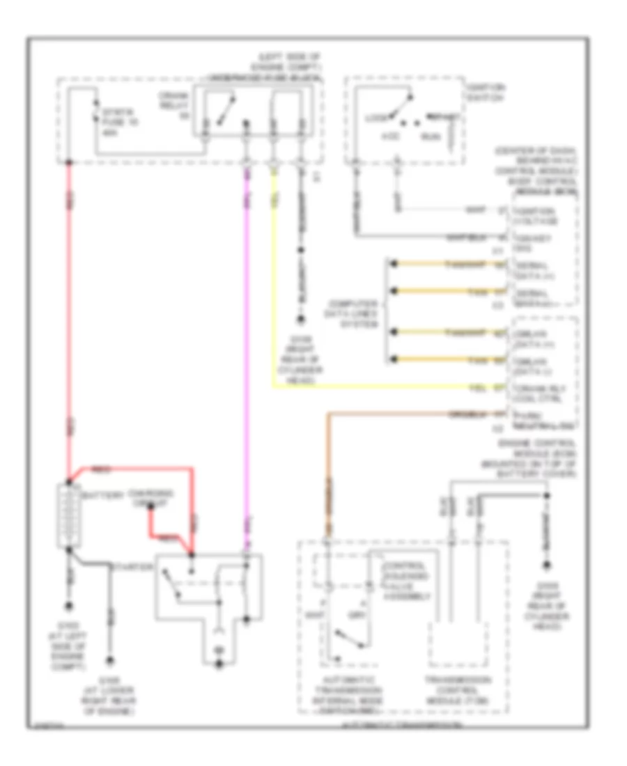 Starting Wiring Diagram for Suzuki XL7 Limited 2009