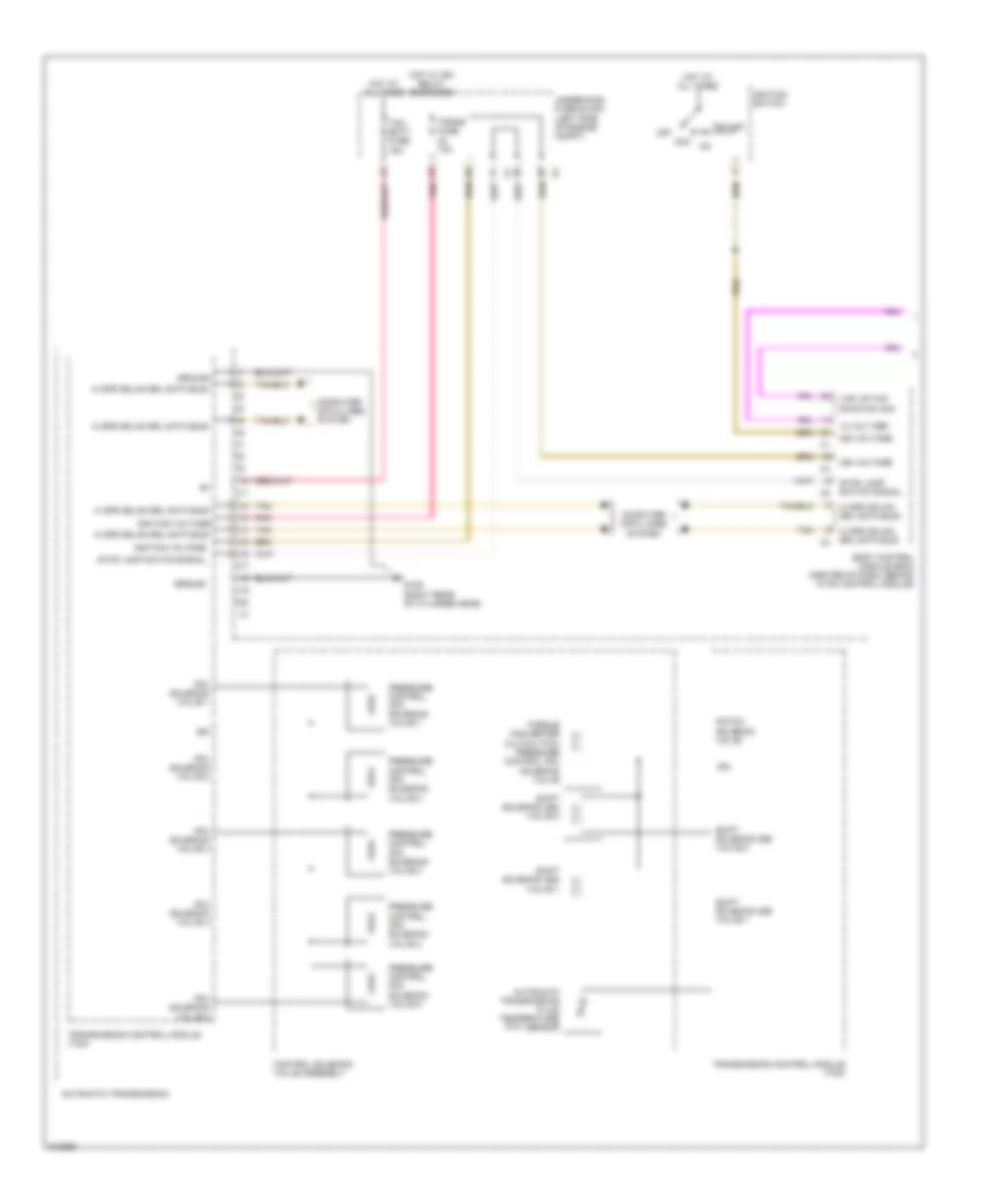 A T Wiring Diagram 1 of 2 for Suzuki XL7 Limited 2009