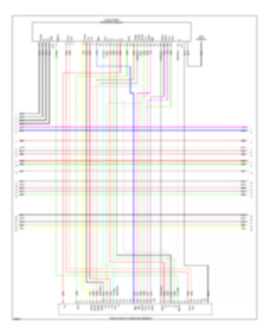 Radio Wiring Diagram, withRadio & Display Amplifier & Separate Amplifier (3 из 5) для Toyota Prius Plug-in 2012