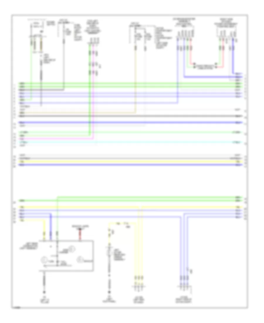 Exterior Lamps Wiring Diagram, EV (2 из 3) для Toyota RAV4 2012