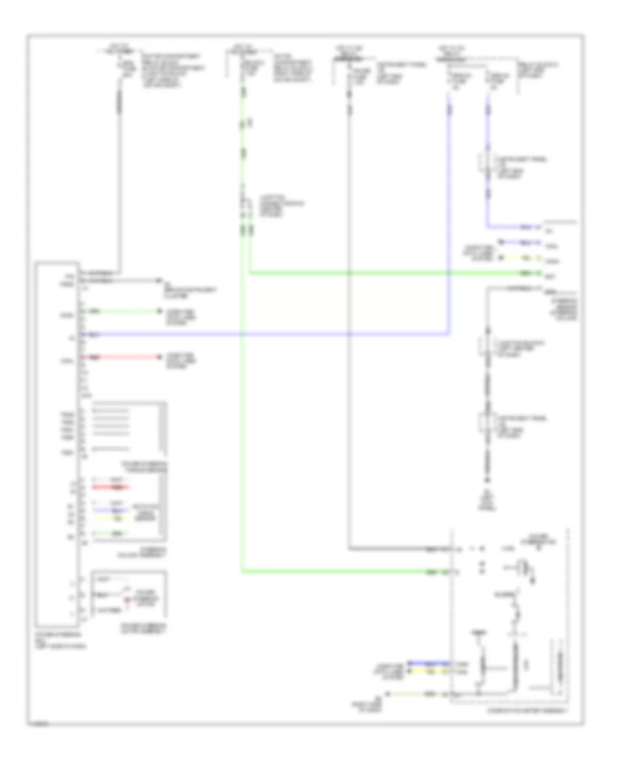 Electronic Power Steering Wiring Diagram, EV для Toyota RAV4 EV 2012