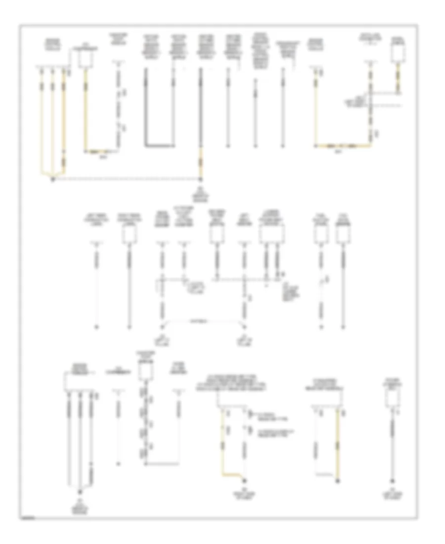 Электросхема подключение массы заземления, кроме EV (4 из 4) для Toyota RAV4 EV 2012