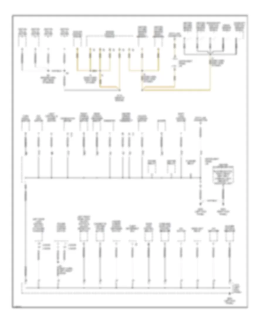Электросхема подключение массы заземления (2 из 2) для Toyota ECHO 2000
