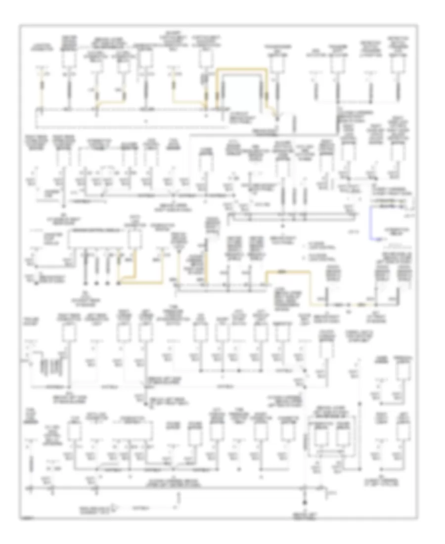 Электросхема подключение массы заземления, Такси Доступа/Стандарта (2 из 2) для Toyota Tundra 2006