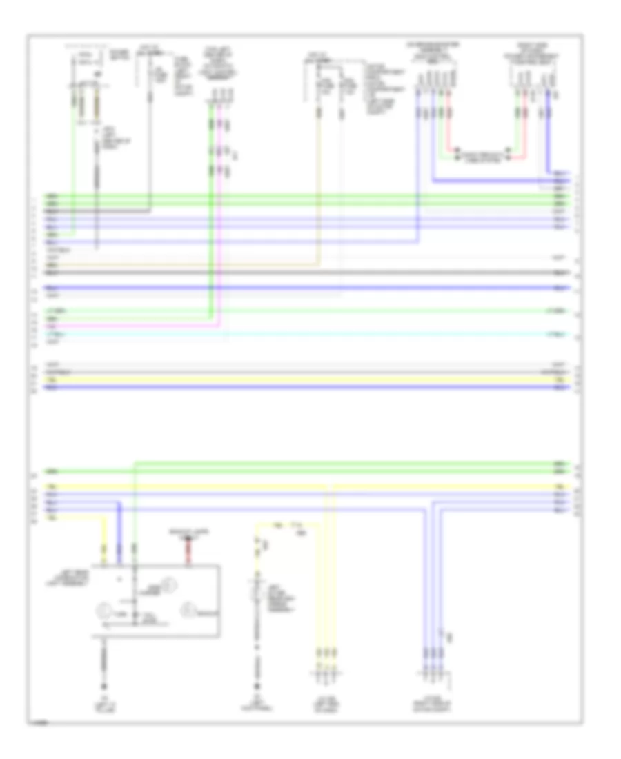 Exterior Lamps Wiring Diagram, EV (2 из 3) для Toyota RAV4 Limited 2012