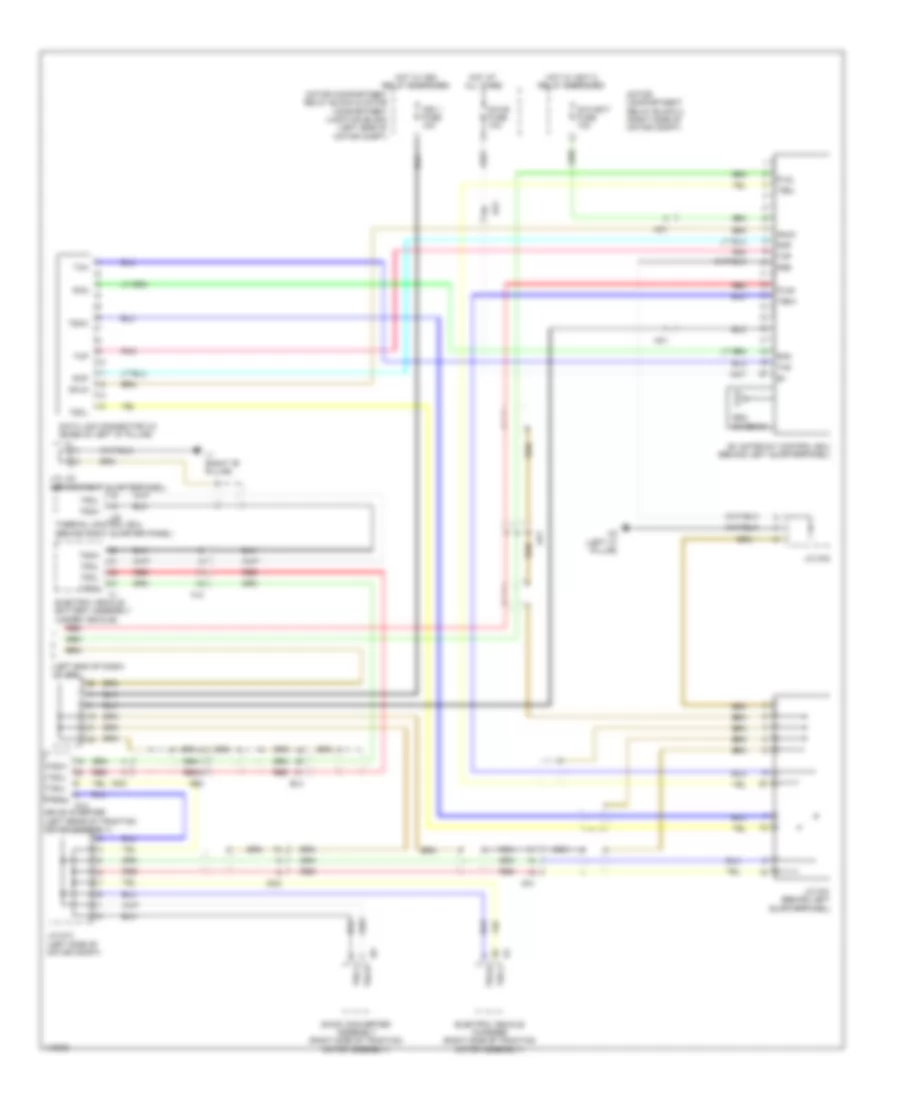 Computer Data Lines Wiring Diagram, EV (4 из 4) для Toyota RAV4 Sport 2012
