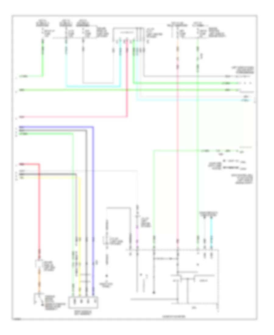 Radio Wiring Diagram, withSeparate Amplifier & without JBL (2 из 4) для Toyota Tundra SR5 2014