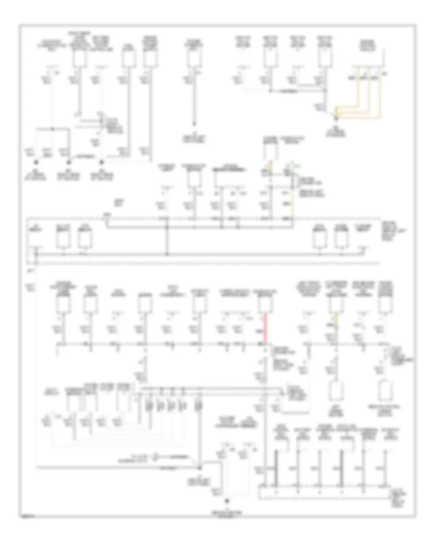 Электросхема подключение массы заземления (2 из 3) для Toyota Prius Touring 2009