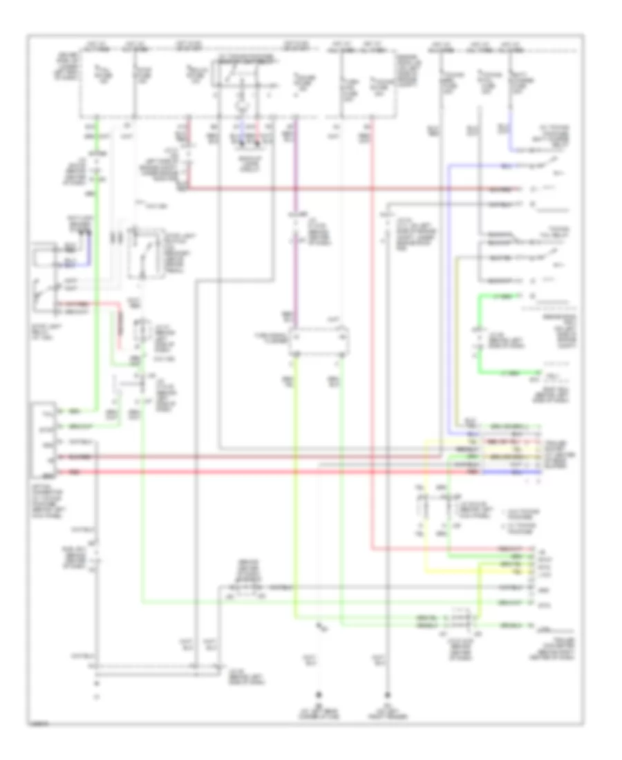 Электросхема розетки подключения прицепа, двойная кабина для Toyota Tundra 2005
