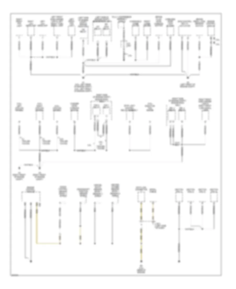 Электросхема подключение массы заземления (1 из 4) для Toyota RAV4 Limited 2009