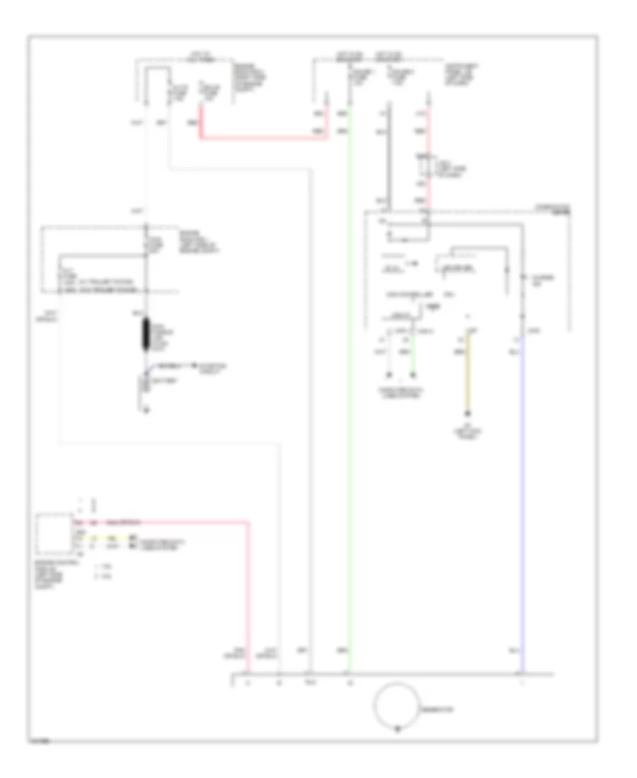 Электросхема Генератора для Toyota RAV4 Limited 2009