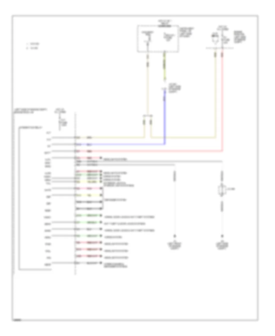 управление интеграцией и схема панели для Toyota Sienna 2012