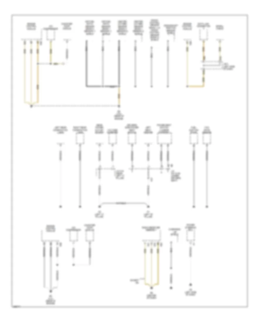 Электросхема подключение массы заземления (3 из 3) для Toyota RAV4 Sport 2008