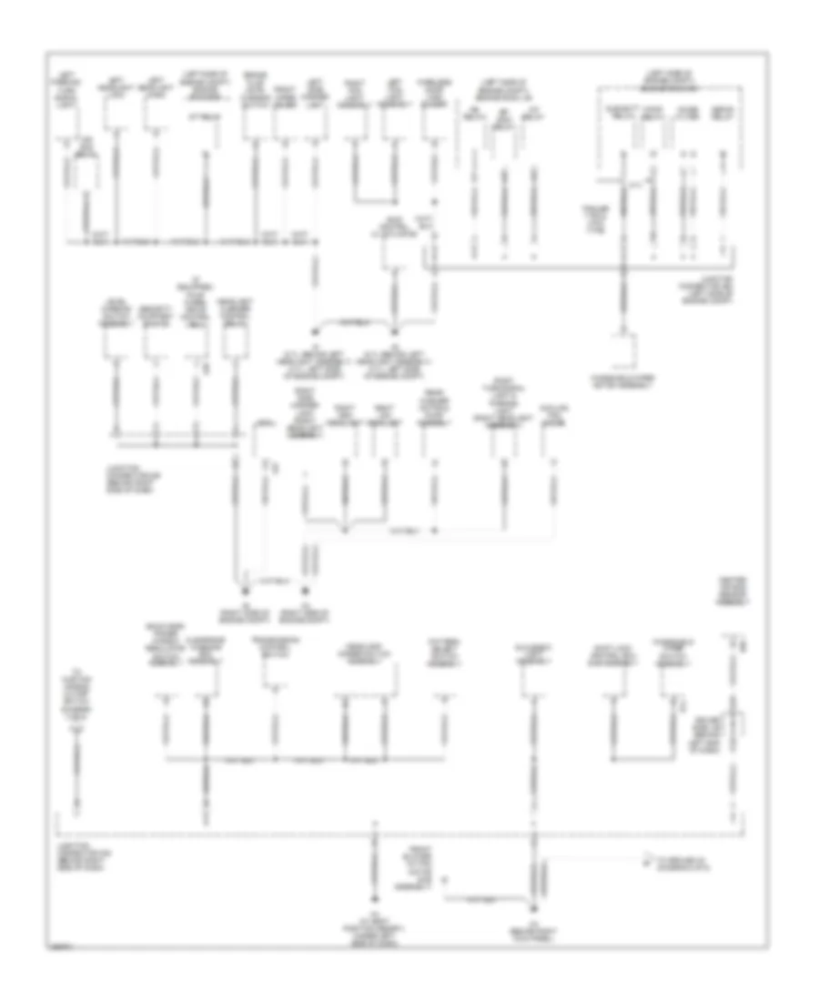 Электросхема подключение массы заземления (1 из 5) для Toyota Sequoia Limited 2008