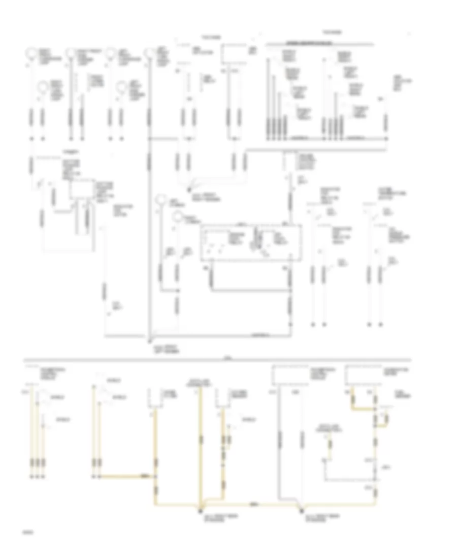 Электросхема подключение массы заземления (1 из 4) для Toyota Camry DX 1994