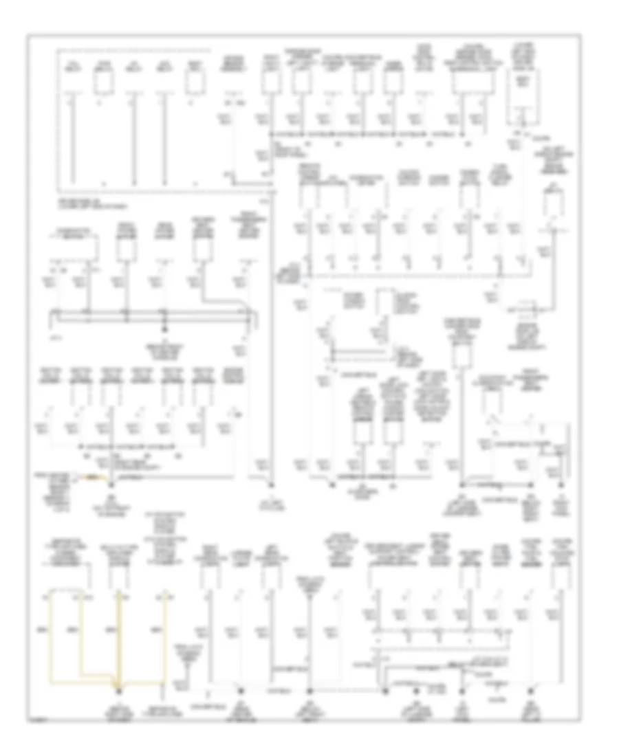Электросхема подключение массы заземления (2 из 3) для Toyota Camry Solara SE 2006
