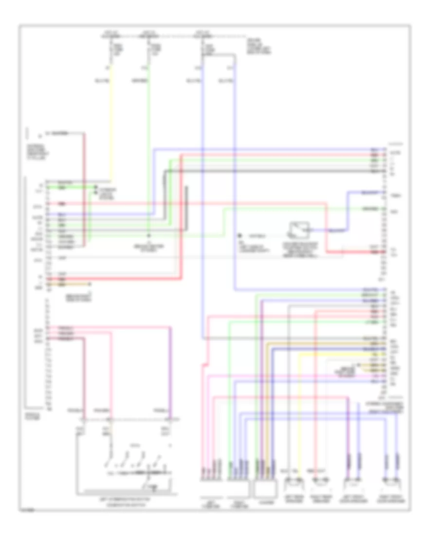 Электросхема магнитолы, без Навигация С Отделяет Усилитель для Toyota Camry Solara SE 2006