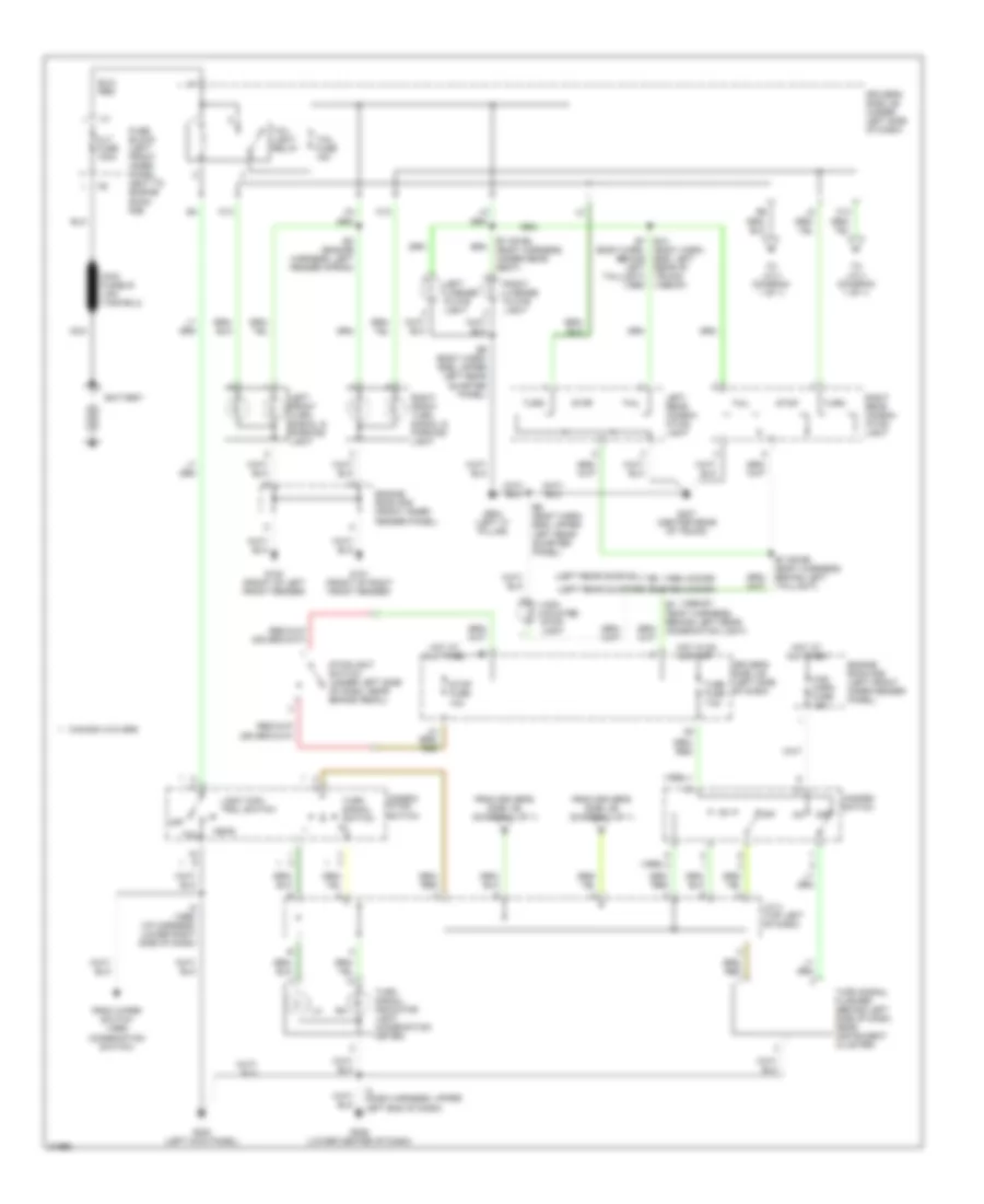 Все схемы для электропроводки Toyota Tercel CE 1997 Wiring diagrams