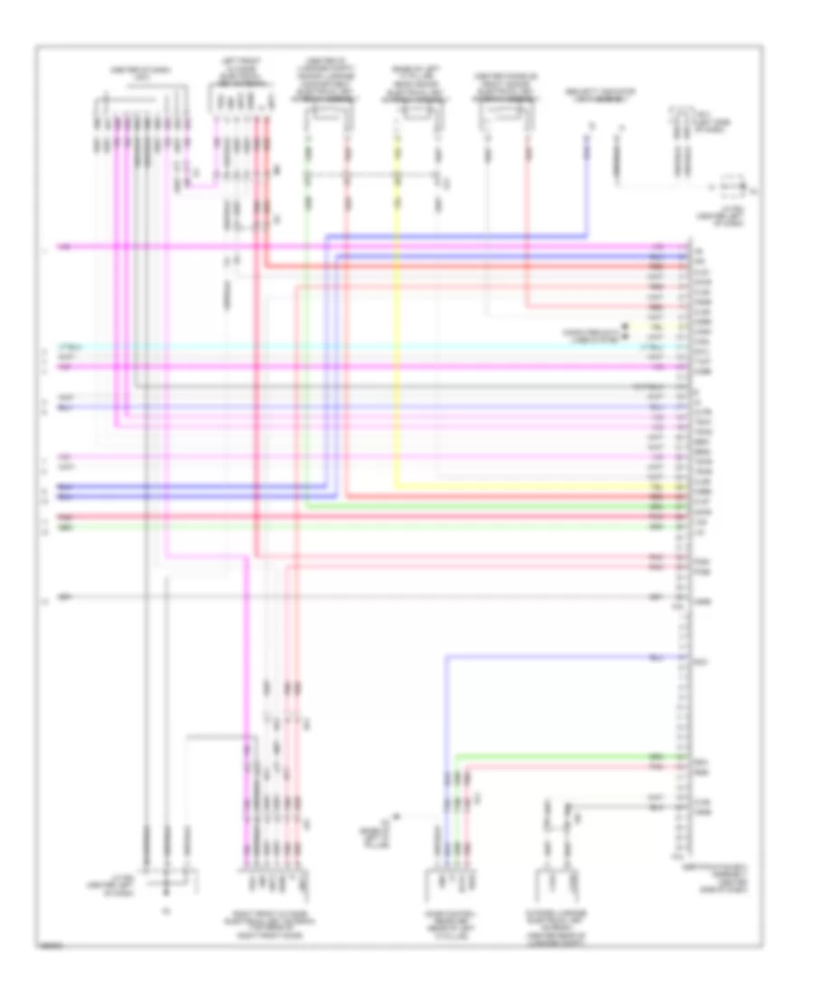 Электросхема центрального замка, С Система безключевого доступа (5 из 5) для Toyota 4Runner Trail 2013