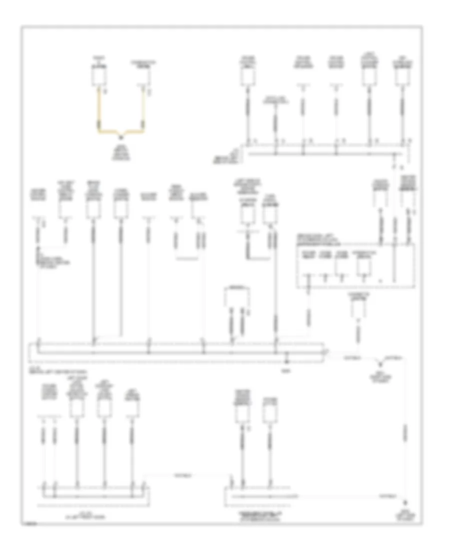 2.2L кпг, Электросхема подключение массы заземления (2 из 3) для Toyota Camry XLE 2001