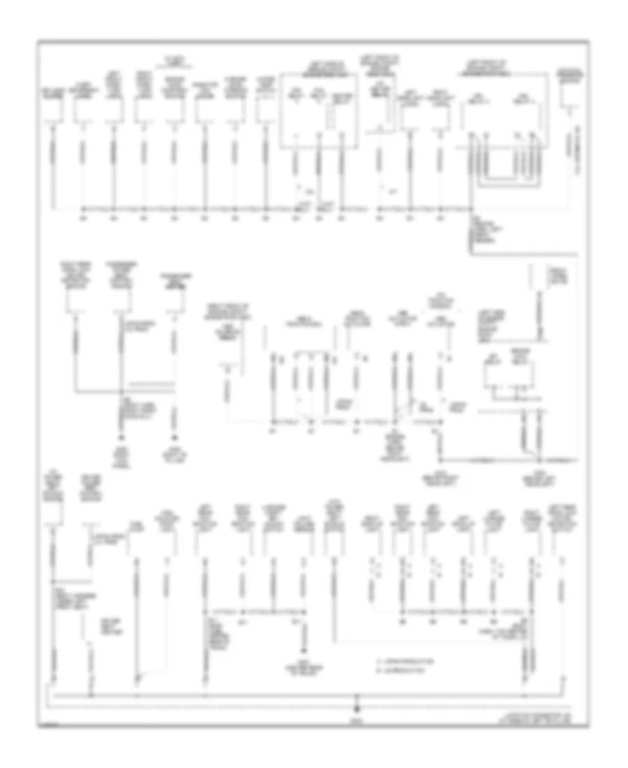 2.2L, Электросхема подключение массы заземления (1 из 3) для Toyota Camry XLE 2001