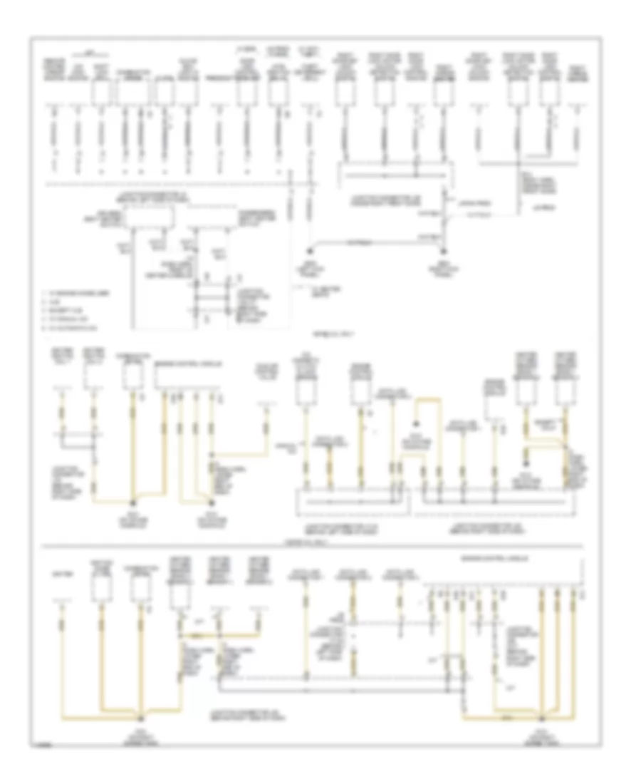 2.2L, Электросхема подключение массы заземления (3 из 3) для Toyota Camry XLE 2001