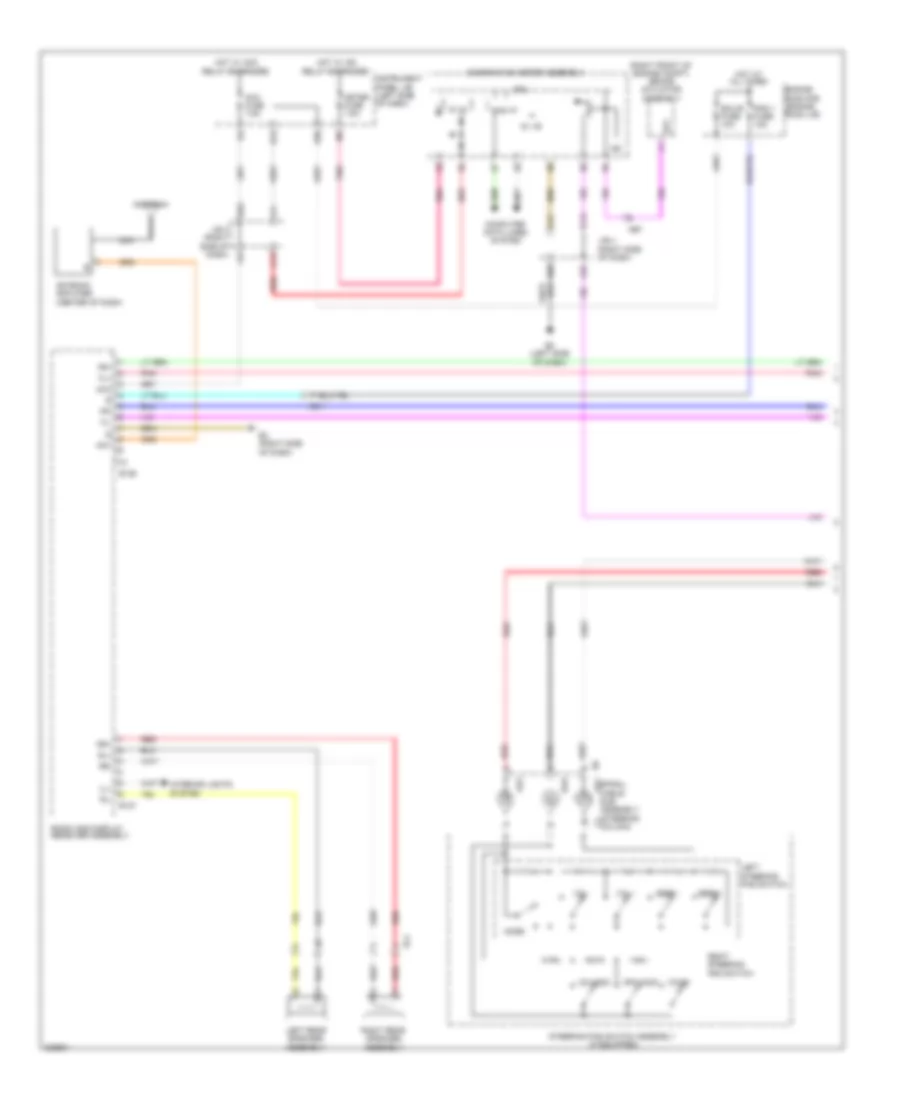 Radio Wiring Diagram, TMC Made without Navigation & withDisplay (1 из 2) для Toyota Corolla S 2013