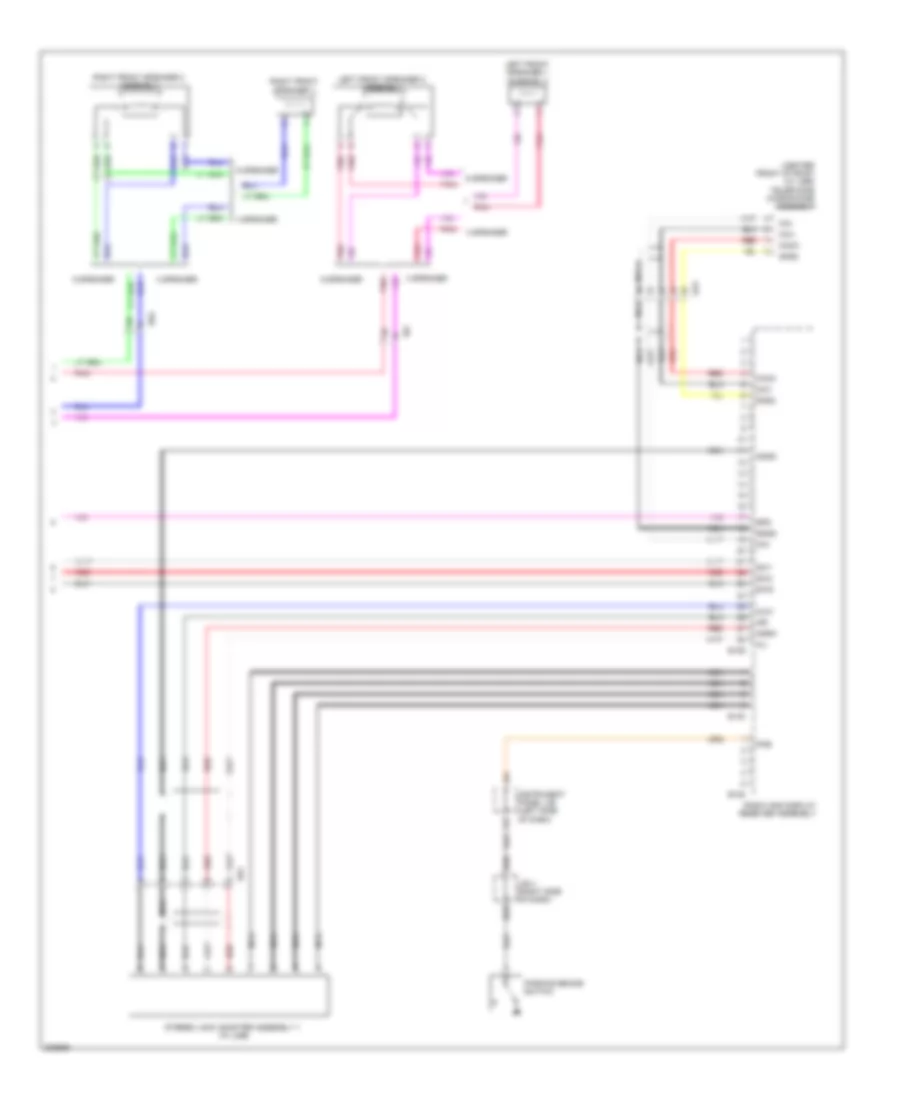 Radio Wiring Diagram, TMC Made without Navigation & withDisplay (2 из 2) для Toyota Corolla S 2013