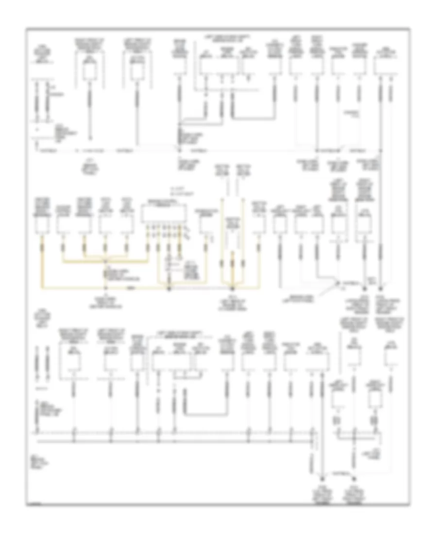 Электросхема подключение массы заземления (1 из 3) для Toyota Corolla LE 2001