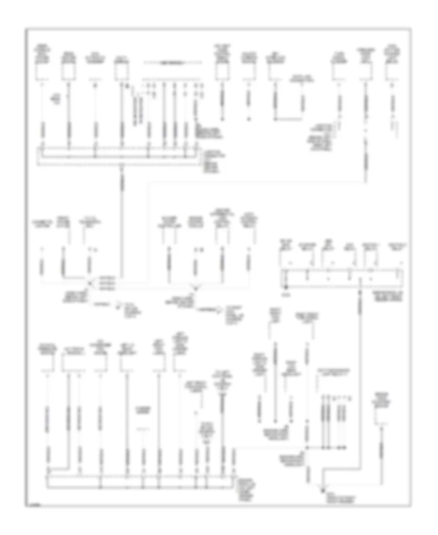 Электросхема подключение массы заземления (2 из 4) для Toyota Land Cruiser 2001