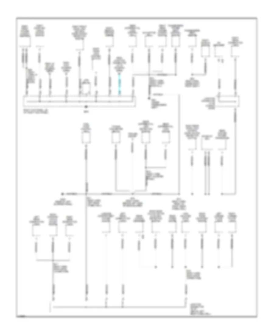 Электросхема подключение массы заземления (4 из 4) для Toyota Land Cruiser 2001