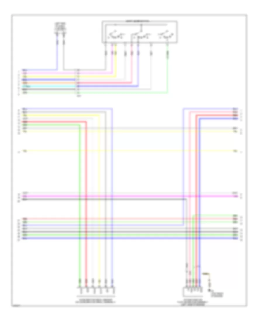 1.5L, Электросхема системы управления двигателя (5 из 6) для Toyota Prius C 2013