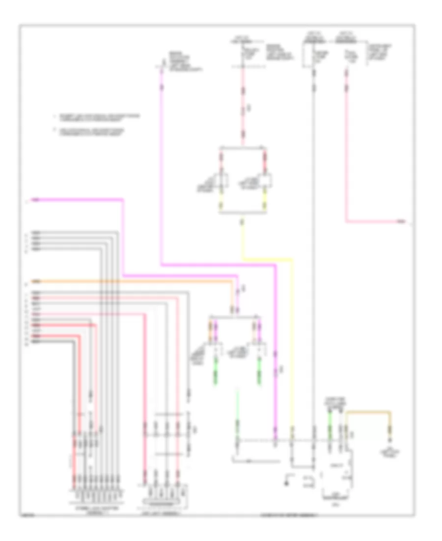 Radio Wiring Diagram, Except EV withBuilt-in Amplifier & Multi-Media Module (3 из 4) для Toyota RAV4 EV 2013