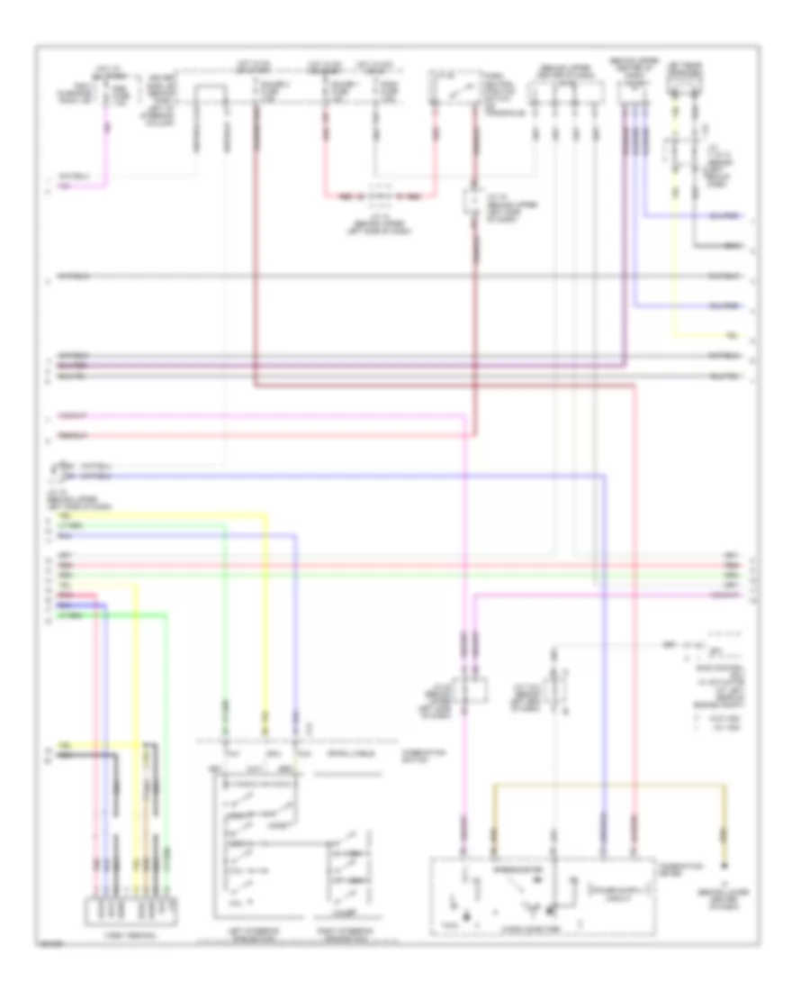 Схема С 10 акустическими системами, С Навигация (2 из 3) для Toyota Sienna LE 2009