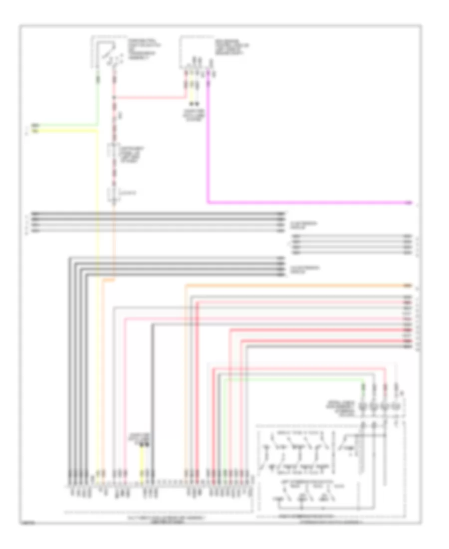 Radio Wiring Diagram, Except EV withBuilt-in Amplifier & Multi-Media Module (2 из 4) для Toyota RAV4 Limited 2013