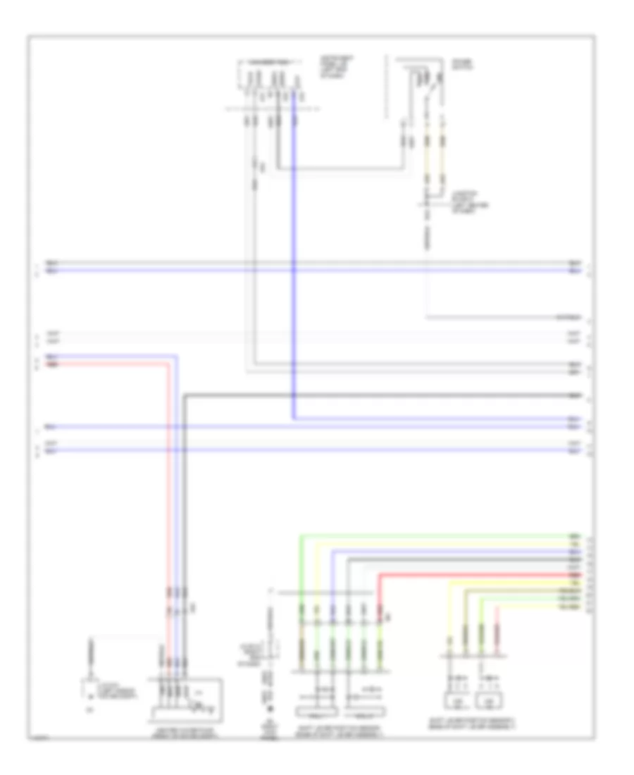 EV, Электросхема системы управления двигателем (2 из 9) для Toyota RAV4 Limited 2013