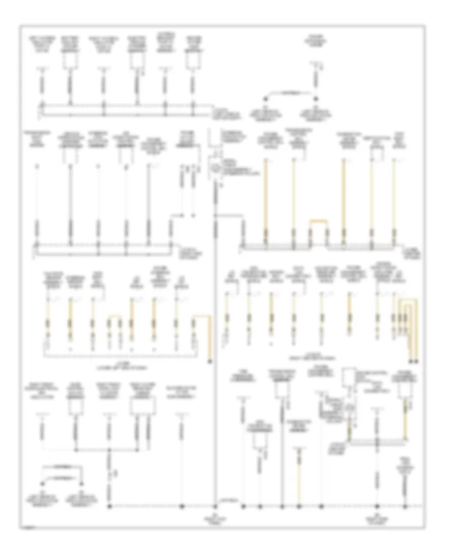 Ground Distribution Wiring Diagram, EV (3 из 4) для Toyota RAV4 Limited 2013