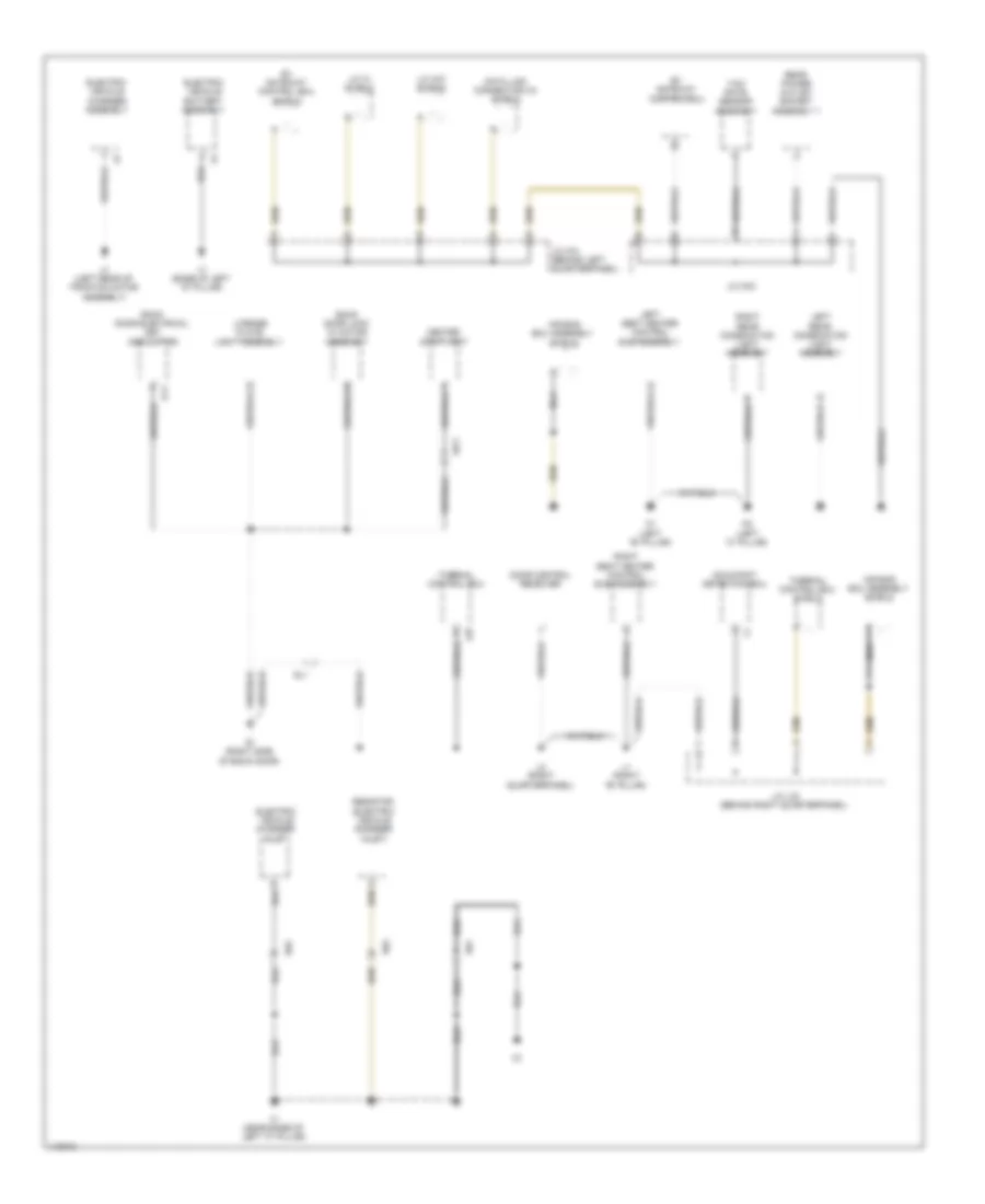 Ground Distribution Wiring Diagram, EV (4 из 4) для Toyota RAV4 Limited 2013