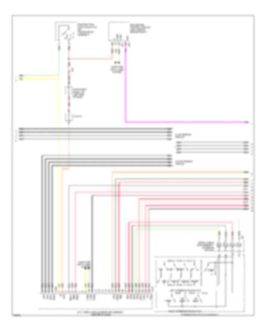 Электросхема навигации GPS, Кроме EV С Мультимедийный Модуль (2 из 4) для Toyota RAV4 Limited 2013