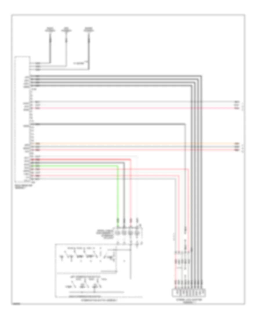 Электросхема навигации GPS, Кроме EV без Мультимедийный Модуль (1 из 3) для Toyota RAV4 Limited 2013