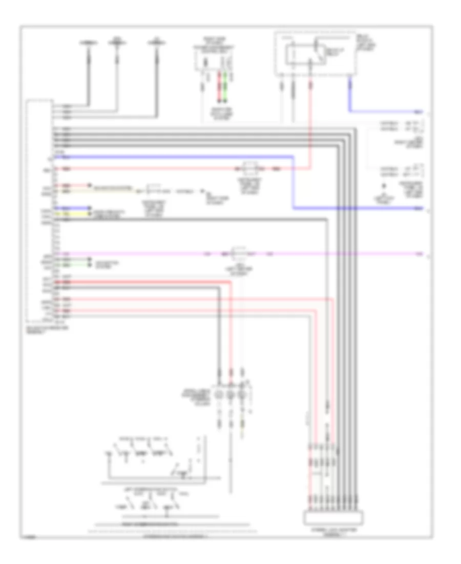 Radio Wiring Diagram, EV (1 из 3) для Toyota RAV4 XLE 2013